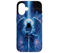Dark Blue Hooded Arc Angel Archangel Case for iPhone 16