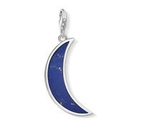 Dark Blue Moon Charm Pendant - female - THOMAS SABO - Jewellery - Blue - ONE SIZE - Accessories ONE SIZE