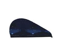 Dark Blue Night ViewShower Cap:good water absorption performance and is suitable for fairies with all kinds of hair types