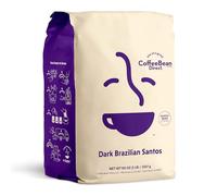 Dark Brazilian Santos, Whole Bean Coffee, 5 Pound Bag by Coffee Bean Direct