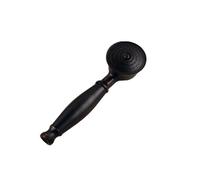 (Dark Bronze) G1/2 Antique Copper Handheld Faucet Shower Head Spraying High Pressure w/ Flexible 1.5m Hose for Bathroom