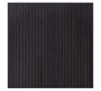 Bamboo Rug Dark Brown 100x100 cm Bamboo & PP Anti-Slip Square Natural Floor Home