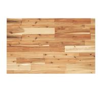 Desk top Solid Acacia Wood Oiled Finish 100 x 50 x 2 cm Rectangular NaturalGrain