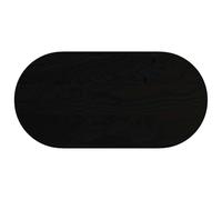 (dark brown, 100 x 50 x 4 cm) vidaXL Table Top Replacement Board DIY Dining Table Top Solid Wood Oak Oval