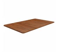(dark brown, 100 x 60 x 1.5 cm) vidaXL Bathroom Countertop Treated Desktop Replacement Top Tabletop Solid Wood