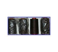 Dark Brown 12 Overlocking Sewing Machine Polyester Thread Four 5000 Yards Cones