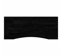 (dark brown, 120 x 50 x 2.5 cm) vidaXL Desk Top Writing Table Study Desk Untreated Solid Wood Oak Rectangular