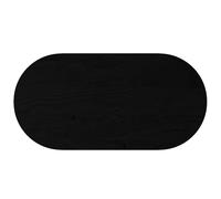 (dark brown, 120 x 60 x 2 cm) vidaXL Table Top Replacement Board DIY Dining Table Top Solid Wood Oak Oval