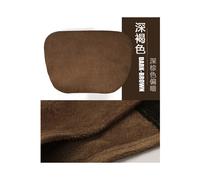 (Dark Brown) 2Pcs Car Headrest Neck Pillow Neck Support Pillow Cushion for Mercedes