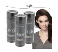 (dark brown) 3 Pack Toppik Hair Building Fibers Dark Brown 27.5 G / 0.97 Oz Hair Care