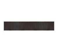 (dark brown, 70 x 400 cm) vidaXL Rug Floor Mat Area Rug Hallway Mat Carpet Runner Square Nature Bamboo