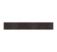 Rug Floor Mat Area Carpet Runner Rectangular Dark Brown Bamboo vidaXL