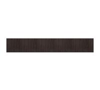 (dark brown, 80 x 500 cm) vidaXL Rug Kitchen Floor Mat Area Rug Living Room Hallway Carpet Square Bamboo