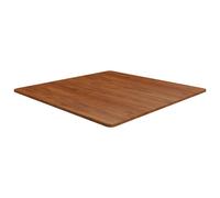 (Dark brown, 90 x 90 x 1.5 cm (L x W x T)) vidaXL Solid Wood Oak Square Table Top Desktop Multi Colours Brown Multi Sizes