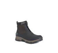 Men's Muck Boots Apex Mid Zip Rubber Dark Brown Wellington Boots - Size: 11