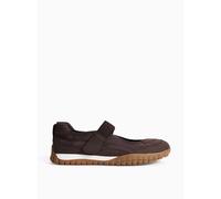Dark Brown Chunky Mary Jane Trainers 4