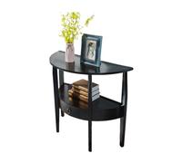 Dark Brown Console Table with Storage Entryway Furniture with Drawer & Lower Shelf Corridor & Living Room Decor 66cm Entry Table for Hallway