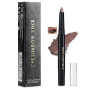Dark Brown Eyeshadow Stick for Mature Eyes - Creamy, Waterproof Eye Crayon with Shimmer - Twist-Up, Long-Wear & Smudge-Proof Eyeliner Pencil for All Eye Shapes