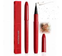 Dark Brown Fine Tip Freckle Pen for Sun-Kissed Makeup - 1mm Precision Detail Tool, Waterproof Smudge-Resistant Quick Dry Face Pen for Defined Faux Freckles, Beauty Marks and Soft Liner Accent