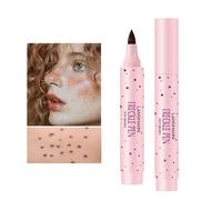 Dark Brown Freckle Pen, Natural Lifelike Freckle Makeup Pen Magic Freckle Color,Waterproof Longlasting Soft Dot Sopt Pen for Natural Effortless Sunkissed Makeup