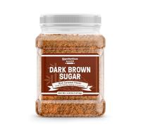 Dark Brown Sugar By Unpretentious Baker 3.25 lb, Great for Baking, Rich Caramel Flavor, Sweetener