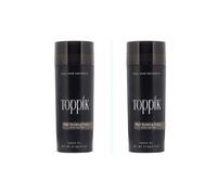 (DARK BROWN) Toppik Hair Building Fibres | 27.5g (pack of 2)