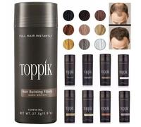 (Dark Brown) Toppik Hair Building Keratin Fibers - Black 27.5g