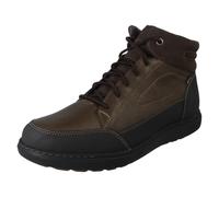 (Dark Brown Warmlined, UK 8.5) Mens Clarks Lace Up Gore-Tex Warm Lined Smart Casual Boots - Maptsone Hi GTX