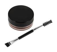 Dark Brown Waterproof Eyebrow Gel Shaper with Precision Brush