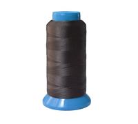 Dark Brown Weaving Thread 1500 Yards 210D High Strength Polyester Thread for Wig Making & Hair Extension Sewing (Dark Brown)