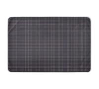 Dark Buffalo Plaid Check Extra Large Resuable Bed Underpads Soft Absorbent Sheet Cover Underpads Skin-Friendly Bed Liners for Toddler Kids 52" L x 34" W