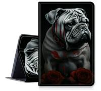 Dark Bulldog Case for Samsung Galaxy Tab A7 Lite 8.7 inch 2021 Model (SM-T220/T225/T227), PU Leather Cover with Multi- Viewing Angles Folding Stand for Galaxy Tab A7 2020
