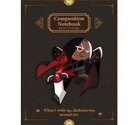 Dark Choco Cookie Composition Notebook: Kingdom Run Journal with 120 wide ruled pages in a large 8.5 x 11 for school notes and everyday planning