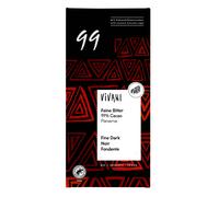 DARK CHOCOLATE 99% ORGANIC 80 g - VIVANI