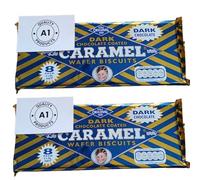 Dark Chocolate Bar Bundle Tunnocks Chocolate Caramel Wafer 240g (2 Pack)