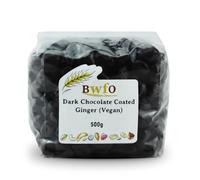 Dark Chocolate Coated Ginger (Vegan) 500g (BWFO)