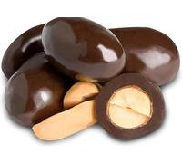 Dark Chocolate Coated Peanuts - Roasted Peanuts in Rich Dark Chocolate | Bulk Sweet Snack | Vegetarian | UK Seller | Perfect for Snacking, Sharing & Gifting (500 g)