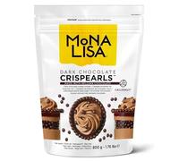 DARK Chocolate Crispearls - 800gm (Pack of 4) Compatible with Callebaut