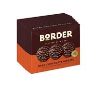 Dark Chocolate Gingers 255g, 6 Pack of Biscuits