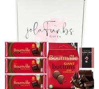 Dark Chocolate Hamper Gifts Luxury Selection Box - Sweets Gift Box Includes Cards, Milk Chocolate & More for Kids, Mum, Dad Birthday, Christmas, Halloween