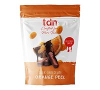 Dark Chocolate Orange Peel Snack Fruit Treat Gift Resealable (125 g)