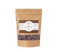 Dark Chocolatey Callets 1Kg Standard Quality From Bakers Street - Chocolate Callets for Baking and Desserts - Ideal for Cakes, Muffins, Cookies, Pastries, and All Your Baking Needs (NP)