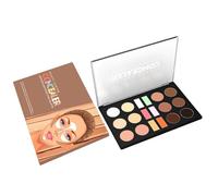 Dark circcle Concealer - Concealeer Full Coverage Palette, Blendable Face Contour Palette | 18-Color Concealer to Cover Spots, Marks, Dark Circles, Foundation Face Primer Pallet for Wife
