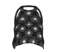 Dark Cobweb Pattern A Print Baby Car Seat Covers, Breathable Nursing Cover Breastfeeding Cover, Stroller Covers, Multi-use Infant Carseat Canopy, Baby Boys Girls Newborn Essentials