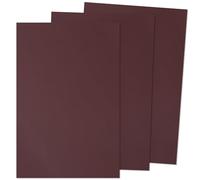 Dark Coffee Brown Cast Acrylic Sheets 1/8 Thick, 12x8 inch, for Laser Cutting 3mm Thin Board Panel plexiglass Craftiff - Pack of 3