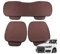 (Dark coffee) Summer Seat Covers for Cars, Summer Car Seat - Non-Slip, Cooling Seat Covers, Breathable Design, Elegant Car Seat Protective Cushion, Car Interior
