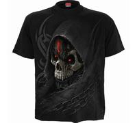 DARK DEATH - T-Shirt Black Spiral Black S