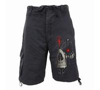 Spiral - Dark Death - Vintage Cargo Shorts Black - S