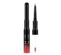 Dark Deep Brown Matte Lip Liner & 24H Wear Liquid Lipstick Set | Waterproof,Smudge Proof,Transfer Proof Long Lasting Peel off Lip Stain & Tint Combo for Women | Non-Drying,Velvet Matte Finish,12#