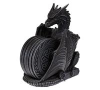 Dark Dragon Table Coasters Set Sculpture Cool Finish